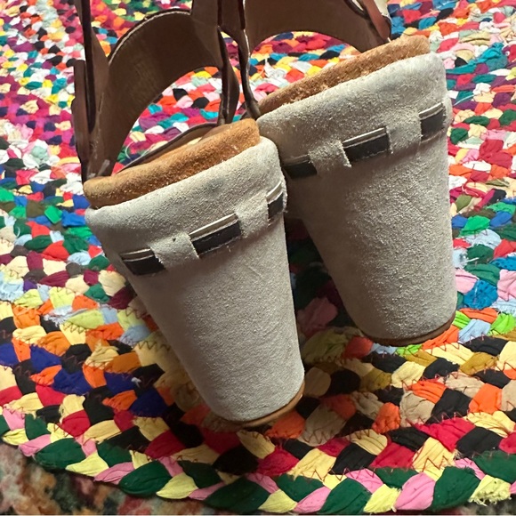 Donald J.Pliner Sport-i-Que Kerry Natural leather Wedge Women's Sandals Size 8 - Picture 12 of 14